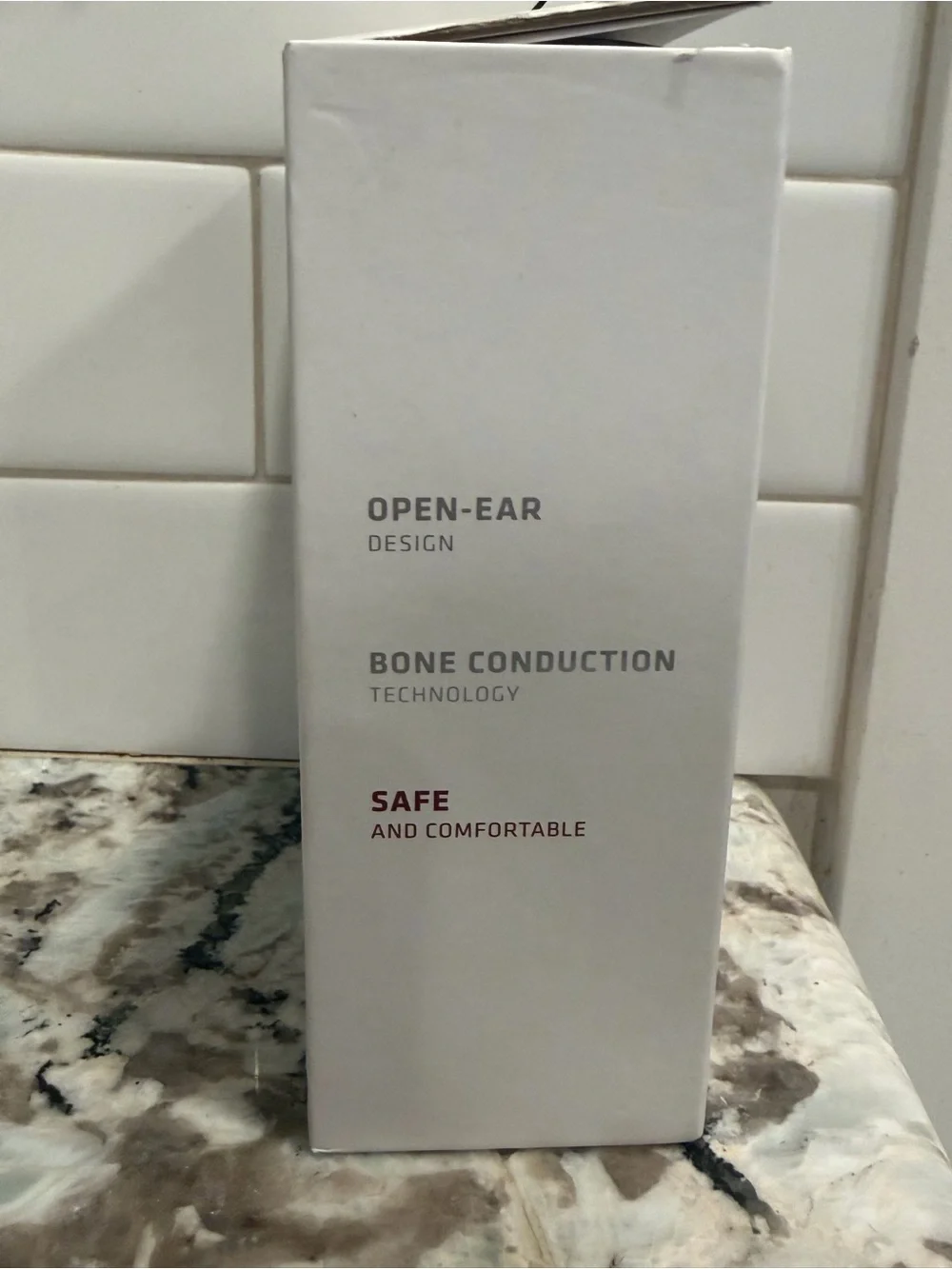AfterShokz AIR Wireless Bone Conduction Headphones - Red